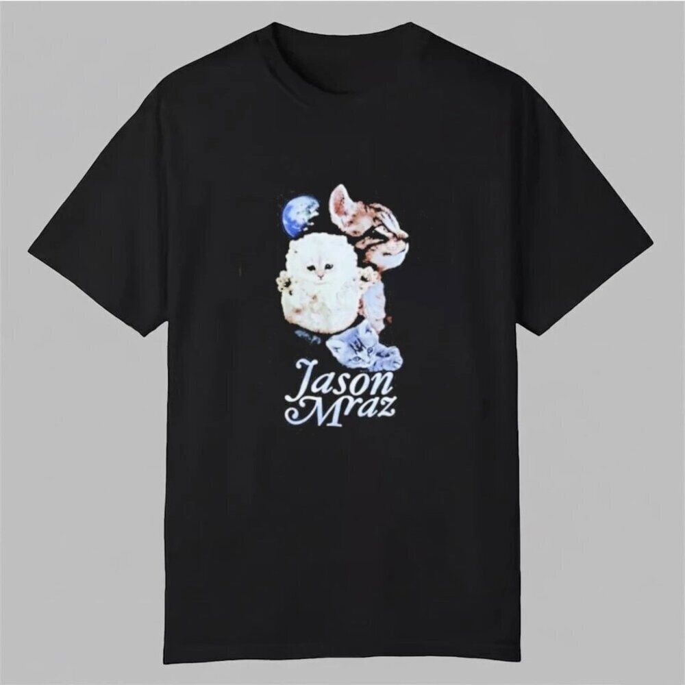 Jason Mraz Cat Shirt .